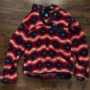 Patagonia light-weight synchilla fleece pullover